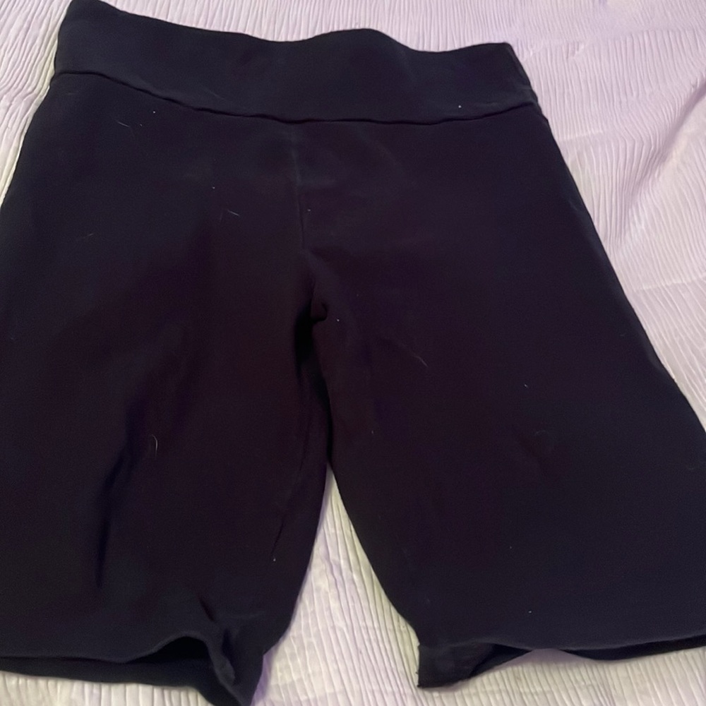 balck biker shorts